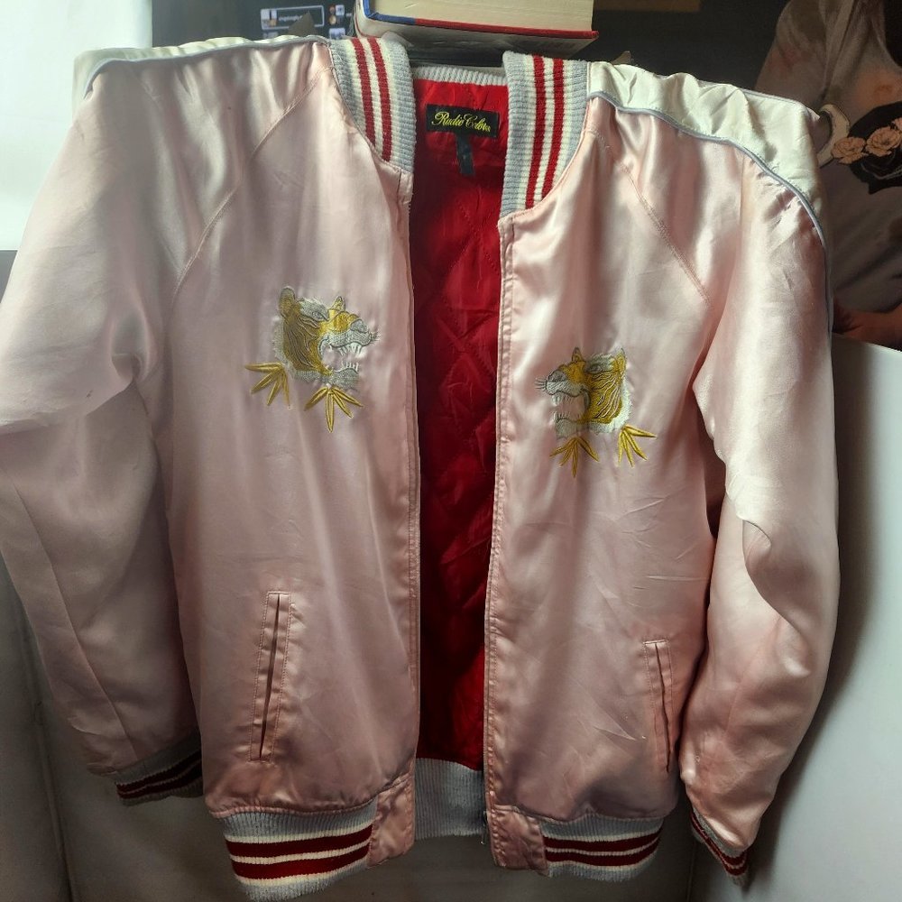 Pink Sujukan Souvenir Jacket Small Vintage